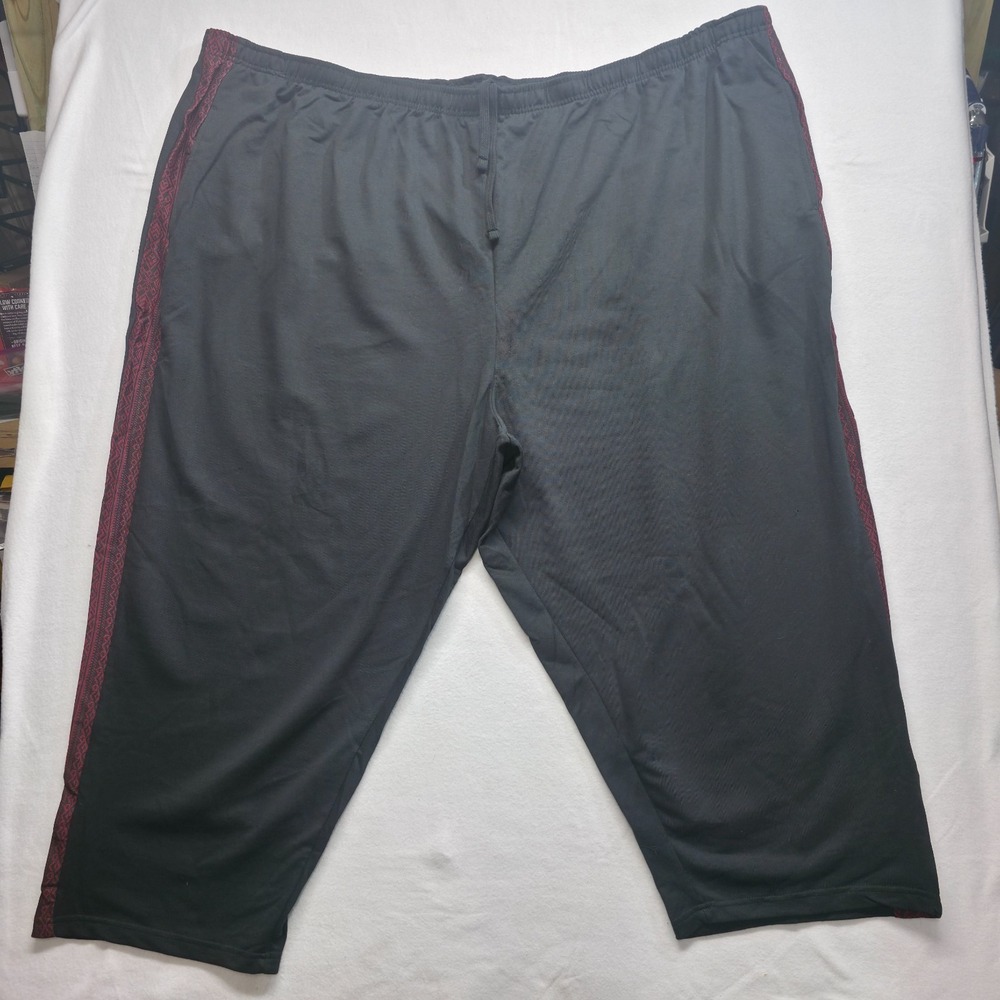 Kingsize Men's Black Sweatpants Size 8XL Big